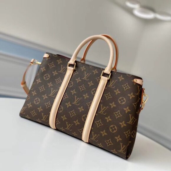 Louis Vuitton Monogram Saffron 2 Way Bag Handbag - Picture 3 of 7